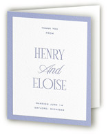 Letterpress Wedding Thank You Cards