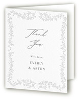 Letterpress Wedding Thank You Cards