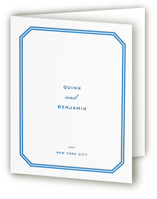 Brasserie Letterpress Wedding Thank You Cards