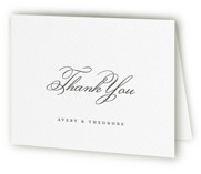 Bliss Letterpress Wedding Thank You Cards