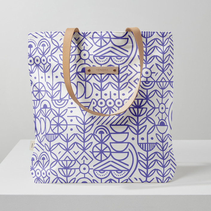 Deconstruct - Peri Luxe Snap Tote by Michelle Taylor | Minted
