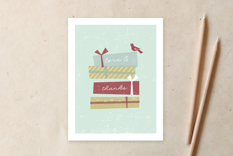 Stack of Cheer Thank Yous Non-Customizable Stationery