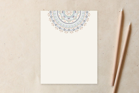 Jardin Mandala Stationery Non-Customizable Stationery