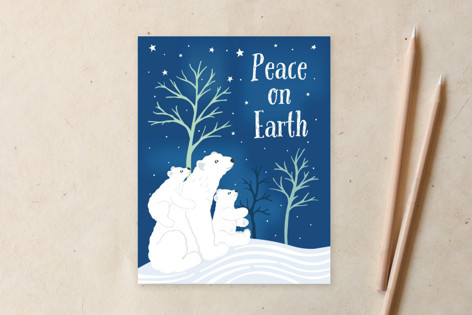 Bears' Peace Non-Customizable Stationery