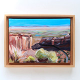 Zen Horizons - Colorado National Monument - Framed painting Original Painting