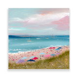 Beach Umbrellas Original Painting