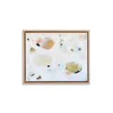 Making Notes | 11" x 14" framed original mixed-media painting on canvas Original Painting