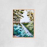 Behind the House Original Painting