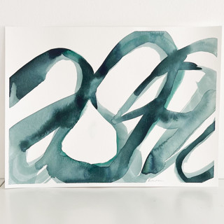 Seaglass Walk Original Painting