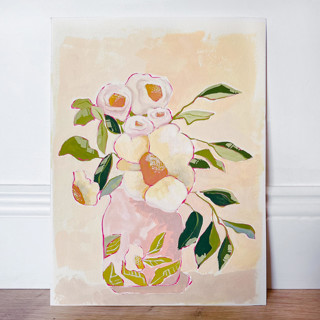 Flourish Vase Original Painting