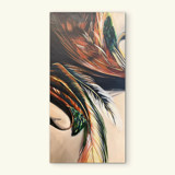 Feathered Fly Original Painting