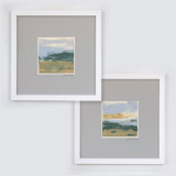 Open Field No. 7 and No. 8 - Original Set Original Painting