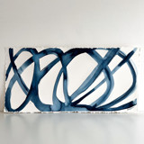 Indigo Cell Landscape 2 Original Painting