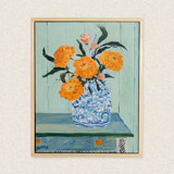 Garden Symphony No. 1 (Framed) Original Painting