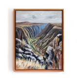 Black Canyon Colorado | 11x14 Painting (framed) Original Painting