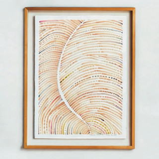 Framed Bespoke Watercolor Original Painting