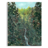 Forest River Original Painting