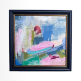 "An Offering of Color" - 13 x 13 - Framed Original Painting Original Painting