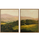 Pink Hills Original Painting