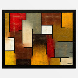 Formula for Some | Geometric Abstract Art on Canvas Original Painting