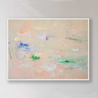 Sunlit Blossoms Meadow no.1 Original Painting