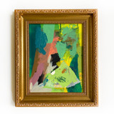 Colorful Green Original Painting
