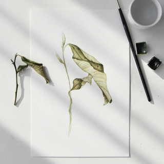 Fallen Leaves 02 Original Painting