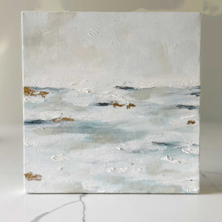 Shimmering Waves Original Painting