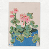 Geraniums Original Painting