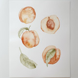 Peaches Original Painting