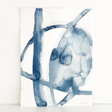 Blue Wash Original Painting