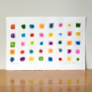 Color Sampling Original Painting