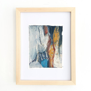 Blue Arrowhead Original Painting