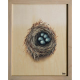 Bird Nest Original Painting