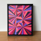 Red + Pink Original Painting