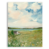 Lake Cottage Original Painting