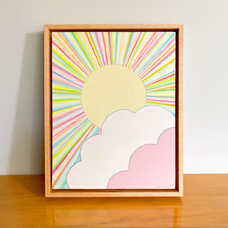 Every Storm Runs Out of Rain III Original Painting