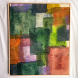 Deconstructed Patchwork Original Painting