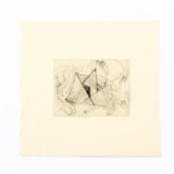 Abstract Etching Original Painting