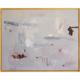 Lingering Gray Traces Original Painting