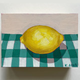 Gingham Lemon by Kara Aina