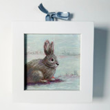 Snow Bunny, Original Ac... by Carol C. Young