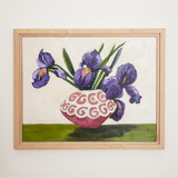 Harlequin Blue Original Painting