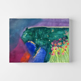 Jaguar in Jade - Original Art Original Painting