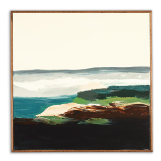 Monterey Bay Seascape Square Original Painting