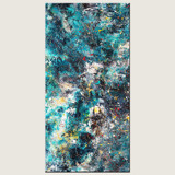 Cosmos | Painting on Canvas | Hang Vertically or Horizontally Original Painting