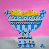 Bowl of Lemons Original Painting