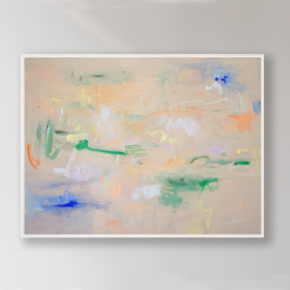 Sunlit Blossoms Meadow no.2 Original Painting