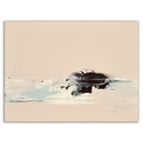 Mini Canvas Painting Whitecaps Original Painting