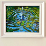 "Ripples", Original, Framed Oil Painting Original Painting